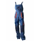 Blue Cotton Arc Protective Flame Retardant Bib Overall With Tool Pockets