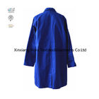 Light Weight Royal Blue Cotton 250gsm Flame Retardant Jacket