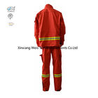 Rip Stop Insulated Double Layers Protection 320gsm Fire Retardant Suit