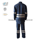 180gsm Navy Blue Permanent Fireproof Inherent Fr Clothing 7XL
