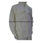 White High Vis Yellow Two Tone Fire Retardant Suit EN11612 Standard