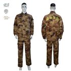 Long Sleeve Desert Camouflage EN11611 FR Fire Retardant Suit With Logo Embroidered