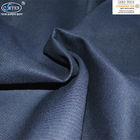 Navy Blue Cotton Nylon FR Water Oil Repellent Fabric / CN FR Cloth