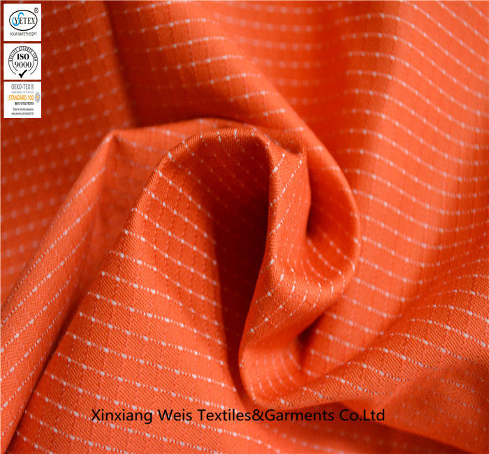 High Tenacity Rip Stop Flame Retardant Cotton Fabric Polyester CVC Arc Proof