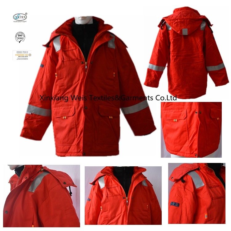 FR Flame Resistant Winter Jackets With Reflective Tape