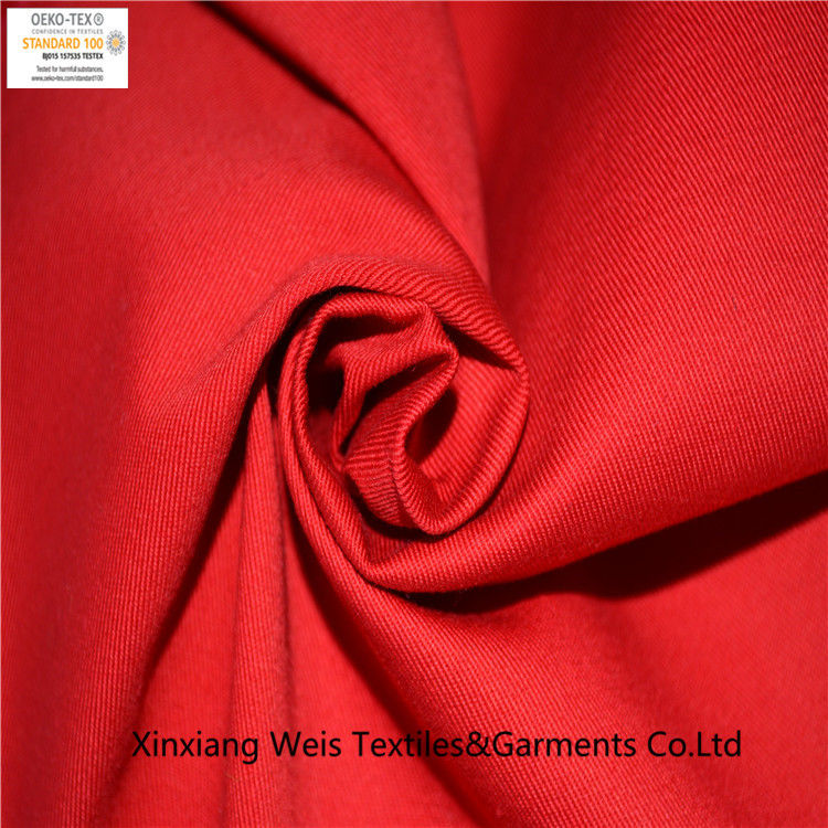 20s*16s 260gsm Twill OEM Fire Protection Fabric For Workwear