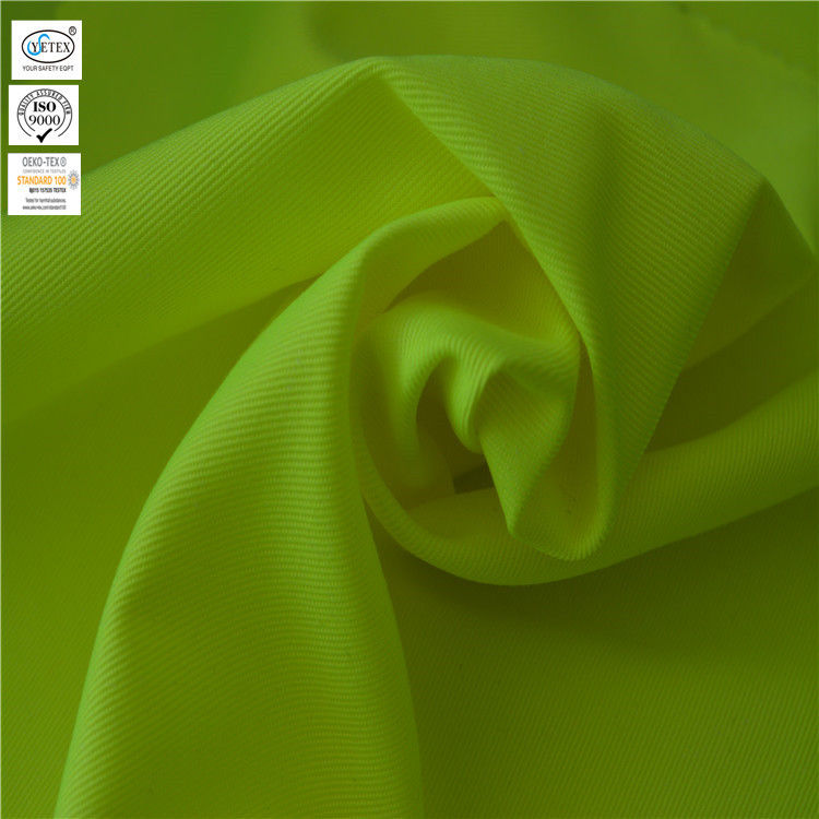 TC 8020 Fluorescent Yellow 220gsm High Visibility Fabric EN20471