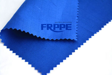 80 Cotton 20 Polyester Anti Static Fabric Royal Blue CVC For Coverall EN1149