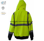 High Visibility Water Proof Frc Rain Jacket / Fire Retardant Fleece Jacket