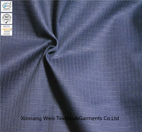 CVC Rip Stop Cotton Fire Resistant Clothing Material Anti Static Treatment For Workwear