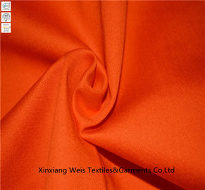 Fluorescent Orange High Visibility Fabric High Light / Safety Orange Fire Retardant Coveralls