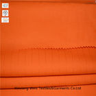Orange 100% Cotton Fr 260gsm Static Free Fabric Twill For Garments