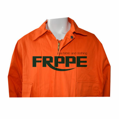 OEM Orange Cotton 300gsm Flame Resistant Clothing