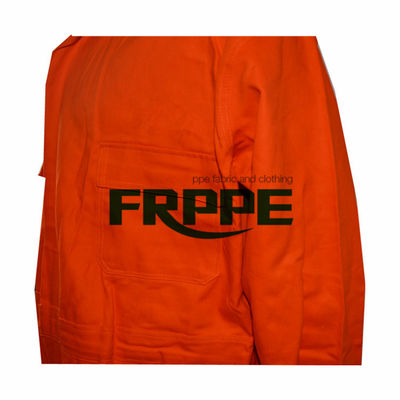 OEM Orange Cotton 300gsm Flame Resistant Clothing