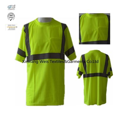 Hi Vis Fr Fireproof Welding Shirts For Man With Reflector