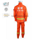 NFPA 70E Cotton 300gsm Safety Protective Clothing For Fire Rescue