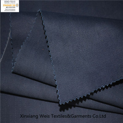 Pure Cotton 1610 FR 310gsm Anti Static Fabric For PPE Solution