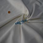 White Cotton Water Oil Repellent Antiacids Alkali Resistance Knitted Fabric