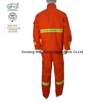 Orange 100 Cotton Forest FR Fire Fighting Suits EN11612