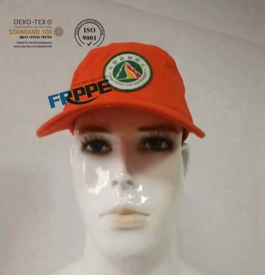 100% Cotton Orange / Camouflage  Safety Protective Flameproof Cap