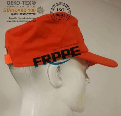 100% Cotton Orange / Camouflage  Safety Protective Flameproof Cap