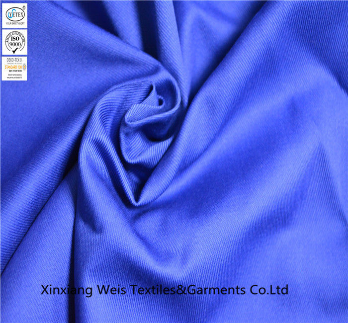Safety Combed Cotton Flame Retardant Textiles Soft Electric Arc Flash Protective