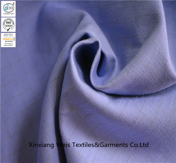 Frc Flame Resistant Cotton Anti Static Polyester Fabric Cloth For Garment