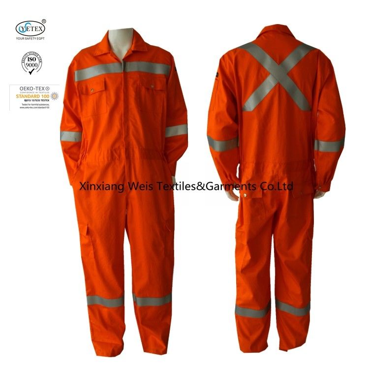 Welding Fire Rated Coveralls With Reflective Tape