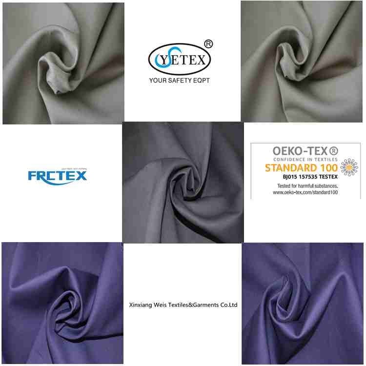 Twill 100% Cotton NFPA2112 Fire Resistant Cloth